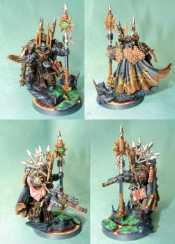 Chaos Sorcerer in Terminator Armour by farseer oliver