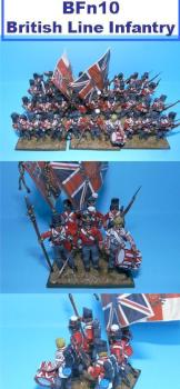 Perry Napoleonic British Line Infantry by dygp2010