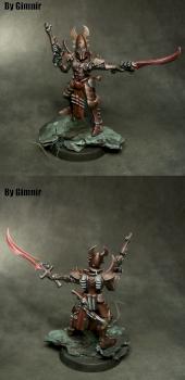 Dark eldar kabalite warrior. by seyerlerver