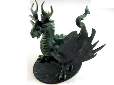 Wolf-Eater, ancient forest dragon by Dutch Mogul