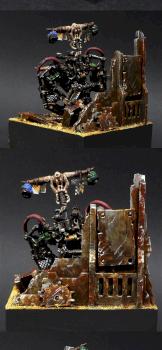Ghazghkull Thraka on Plinth by BloodyBeast.com