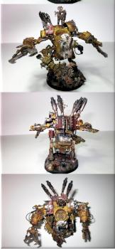 Ork Bad Moonz Deff Dread by Rickfactor