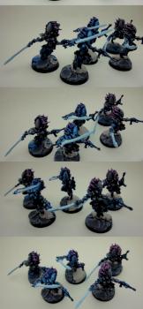 Eldar Howling Banshees by Vvion