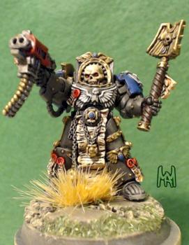 Chaplain in Terminator Armor by MaxxPayne39