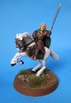 Théoden à cheval by Berou