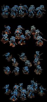 Ultramarine Tactical Squad by AkhRa