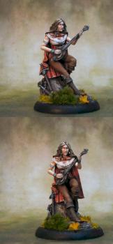 Female Bard by Theminiaturepainter