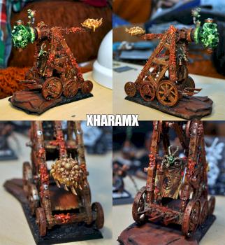 Skaven Plagueclaw Catapult by xHaramx