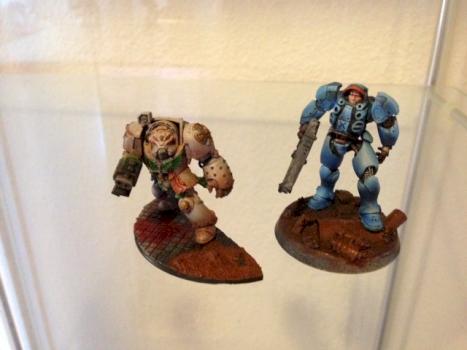 Marines in Heavy armor (WiP) by taurus-82