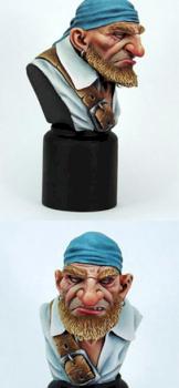 Dwarf Pirate bust by JmB