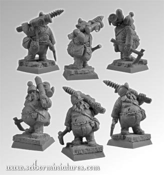 Dwarf Miner by Scibor