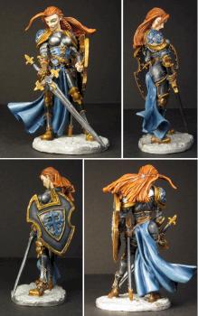 Female Crusader by webwaypainting