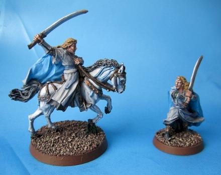 Glorfindel à pied et monté by Berou
