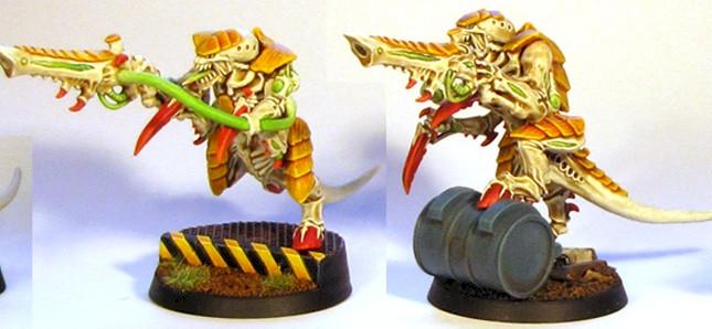 Tyranid warriors by Sliver