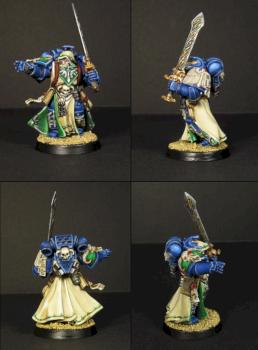 Librarian Turmiel - Dark Angels (Space Marines) by webwaypainting