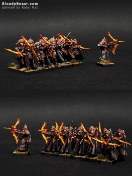 High Elves Sisters of Avelorn   with Handmaiden of the Everqueen by BloodyBeast.com