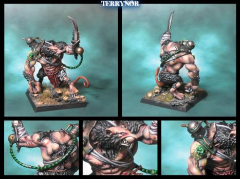 Skaven Rat Ogre by terrynor