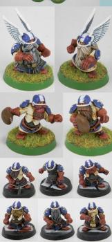Dwarf Bloodbowl Team by KMaTTS