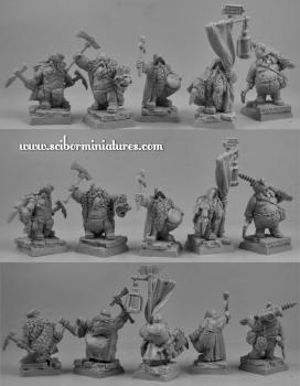 Dwarves Miners by Scibor