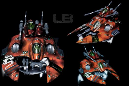 Eldar Falcon by LBursley