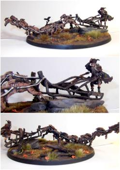 Radagast on Sleigh by PeteRay