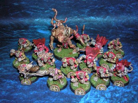 BLOOD BOWL bloodbowl skaven converted x16 by tyyler