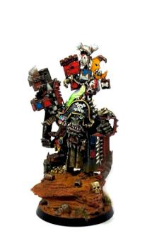 Kapitán Badrukk  orcs 40k by bucanero