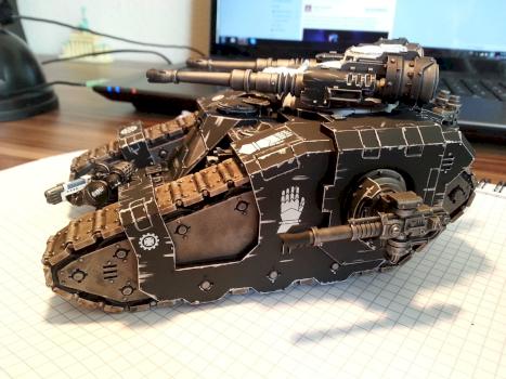 Iron Hands Sicaran Battle Tank (2) by 7even