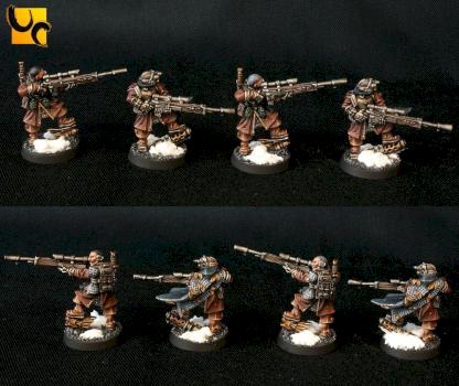 Vostroyan Snipers by UnlimitedColours