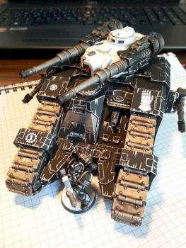 Iron Hands Sicaran Battle Tank by 7even
