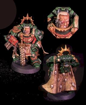 Dark Angels Captain by P4Painting