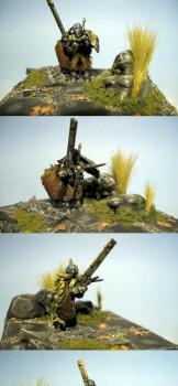 Tau Scout Diorama by Miniaturelife