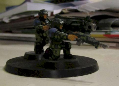 Imperial Guard Heavy Bolter team - Early modification by wham