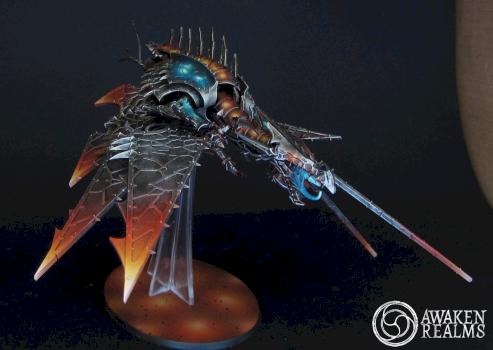 Chaos Space Marine Helldrake by Awaken Realms