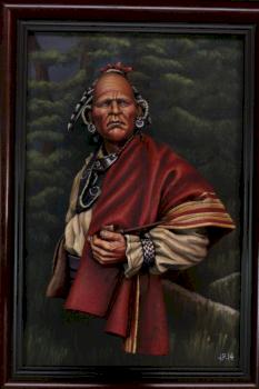 Cherokee Bust by Dana JeanPaul