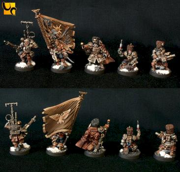 Vostroyan Command Squad by UnlimitedColours