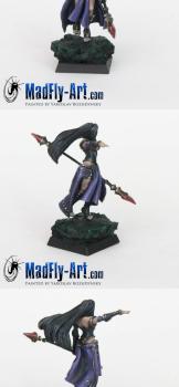 Dark Elves Sorceress by MadFlyArtStudio
