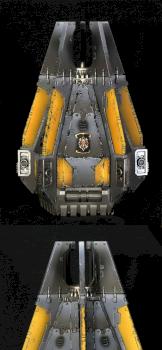 Space wolves drop pod by Roadwind