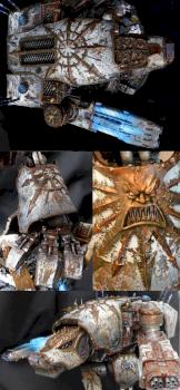Chaos Warhound Titan by wtnind