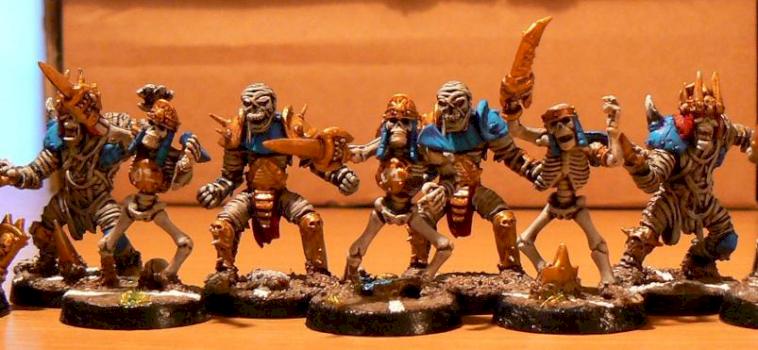Khemri Blood Bowl Team by Luhran