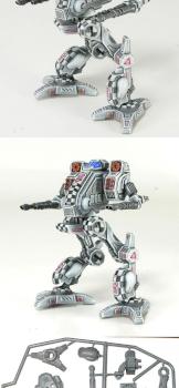15mm scale Mad Dog/Vulture battle mech by Tehnolog by Manu Fox