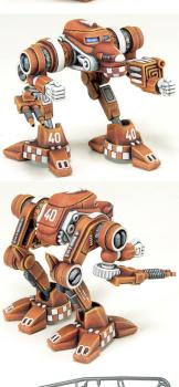 15mm scale Viper / Dragonfly battle mech by Tehnolog by Manu Fox