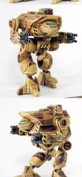 15mm scale Dire Wolf / Daishi battle mech by Tehnolog by Manu Fox