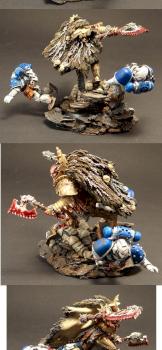 Angron Primarch of the World Eates by Freiwilderer