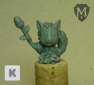 Squirrel Magic User by Meridian Miniatures