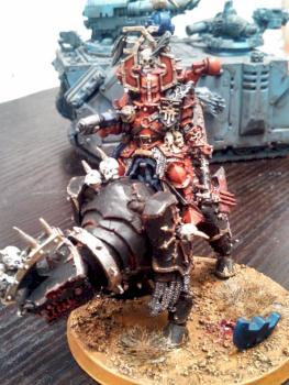 Lord Skald, Khorne Lord on Juggernaut by Planefall