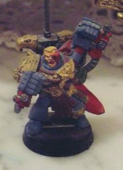 Ultramarines captain by GunkanthoR