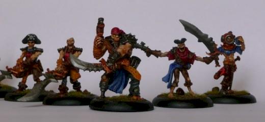 Cryx Revenant Pirate Crew by Stront