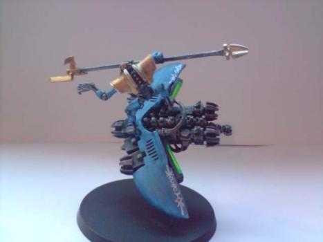 final pic of my necron destroyer lord by discipleofkhorne