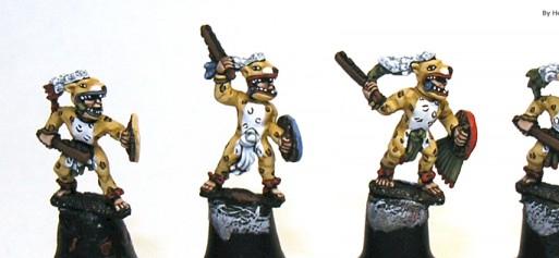 Jaguar warriors GLADIATOR MINIATURES 15mm by Heresy
